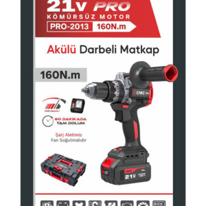 PRO-2013 AKÜLÜ DARBELİ MATKAP - Görsel 1