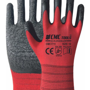 CMC-1711 KIRMIZI LATEX ELDİVEN 1/2 - Görsel 1