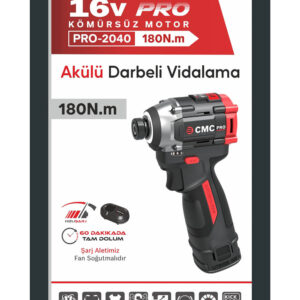 PRO-2040 Akülü Darbeli Vidalama - Görsel 1