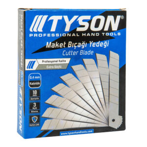 TYS-9000 TYSON MAKET BIÇAĞI 18X0.4MM - Görsel 1